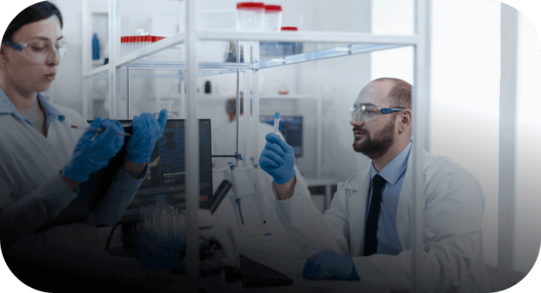 Research sample vial